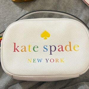 Kate Spade rainbow colored cross body.